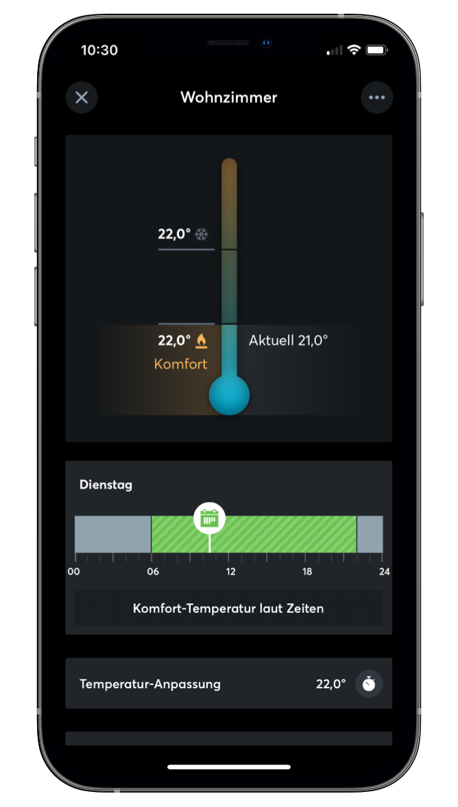 Phone Temperatur